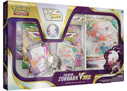Pokemon Hisuian Zoroark VSTAR Premium Collection Box Pokémon TCG Sword & Shield