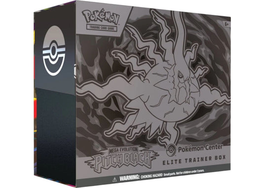 2026 Pokémon Mega Evolution Pitch Black Pokemon Center Elite Trainer Box