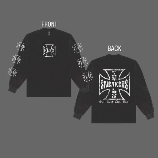 1st Look West Coast Long Sleeve Tee - Pepper