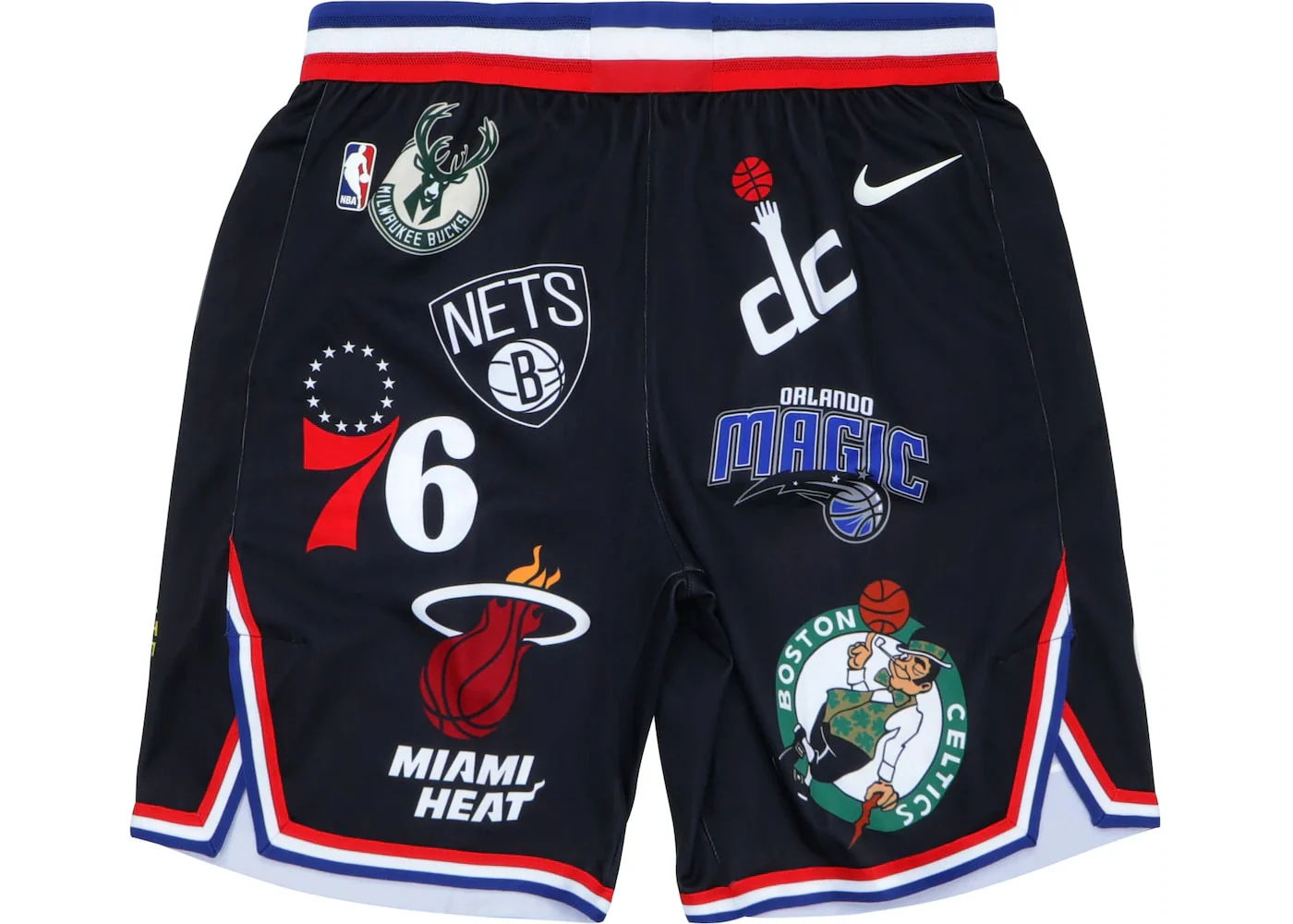 Supreme Nike/NBA Teams Authentic Short Black