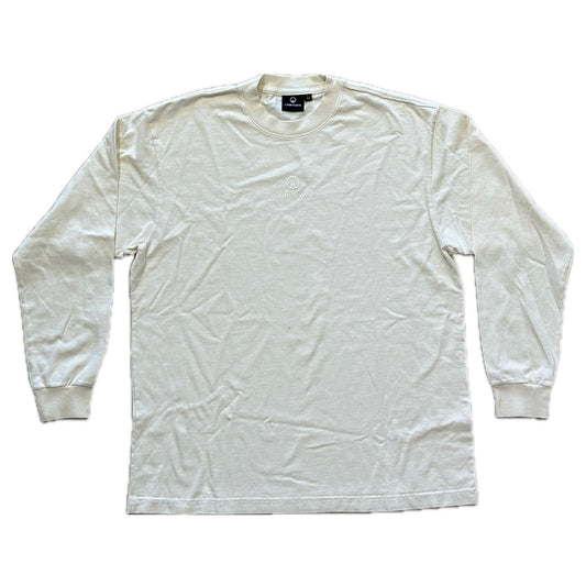UNKNWN by LBJ Long Sleeve Tee - Cream (Stained)
