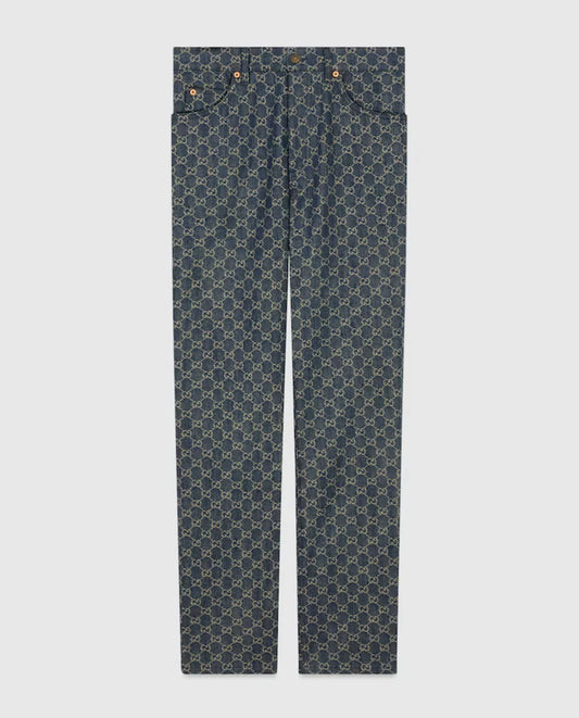 Gucci Washed GG Denim Pant - Like New