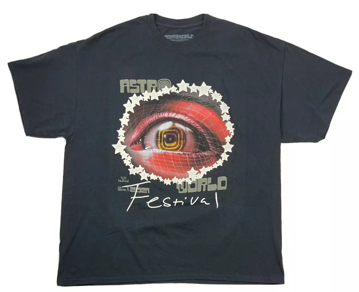 Travis Scott Starry Eyed Tee (Black)