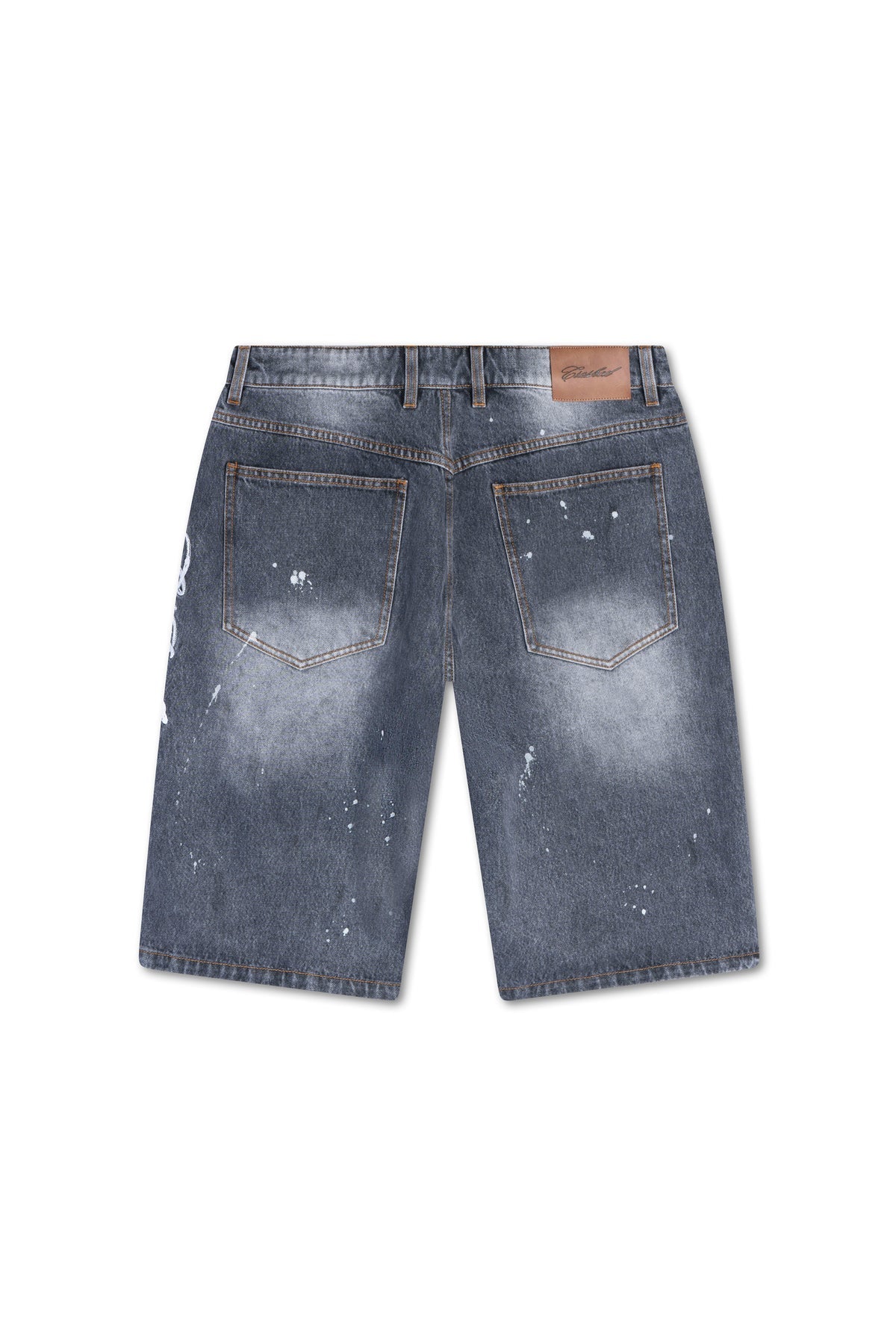 Crashed Studios Marked by Shade Charcoal Shorts