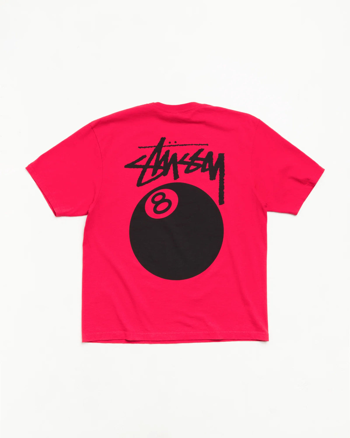 Stussy 8 Ball Tee Red