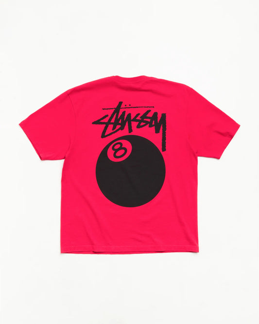 Stussy 8 Ball Tee Red