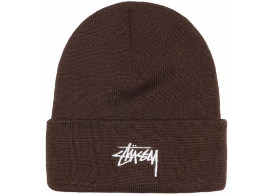 Stussy Cuff Stock Beanie Coffee
