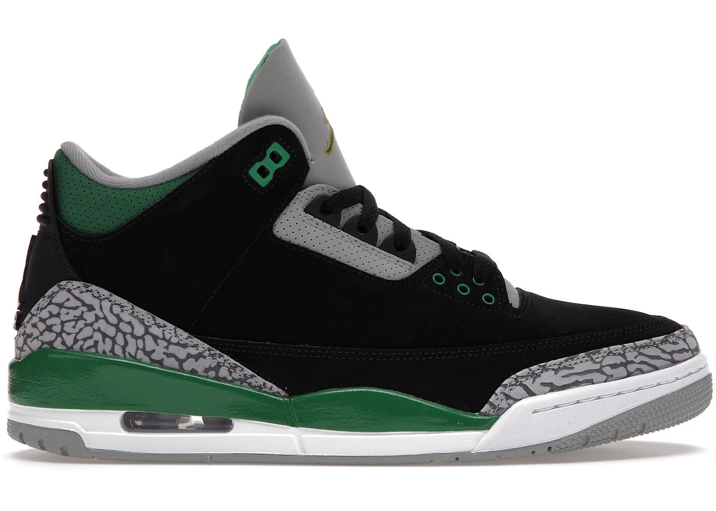 Jordan 3 Retro Pine Green - Used