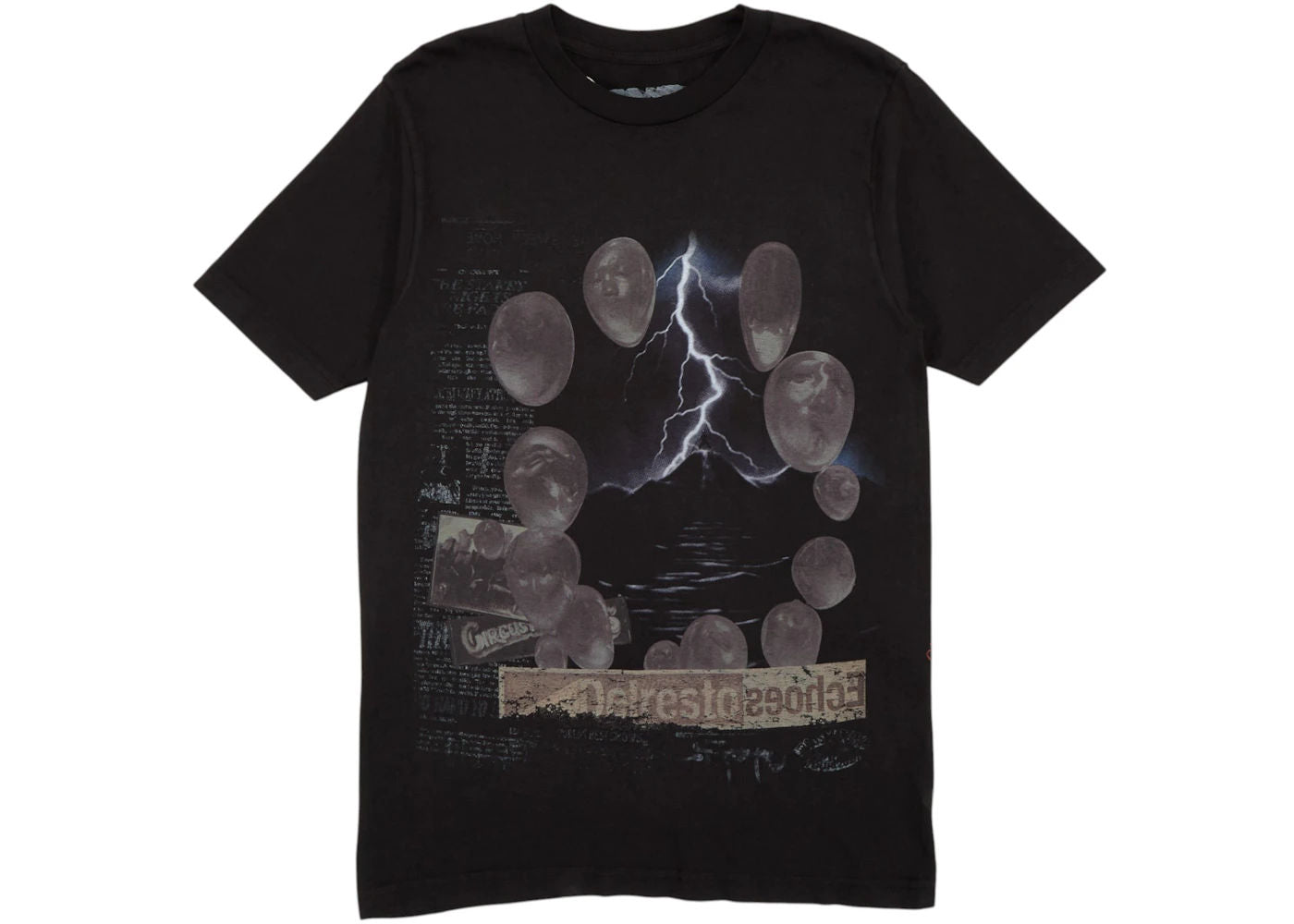 Travis Scott Utopia Echoes Circus Maximus Tee Black