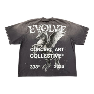Concept "Evolve" Tee Grey Wash