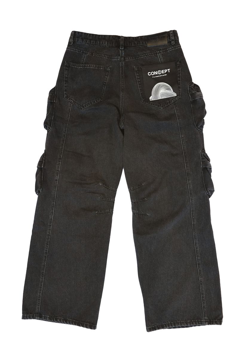 Concept "Rave" Black Wash Jeans