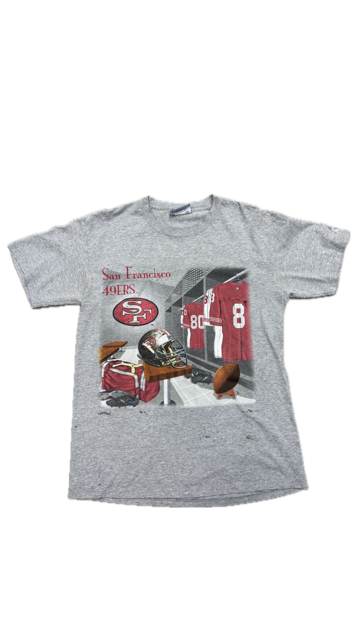 Vintage San Francisco 49ERS Sports Tee - Used