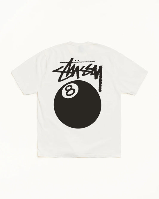 Stussy 8 Ball Tee Natural