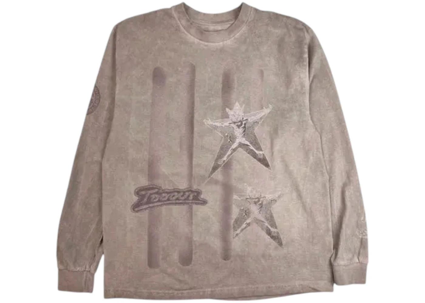 Travis Scott Long Sleeve II T-Shirt Taupe