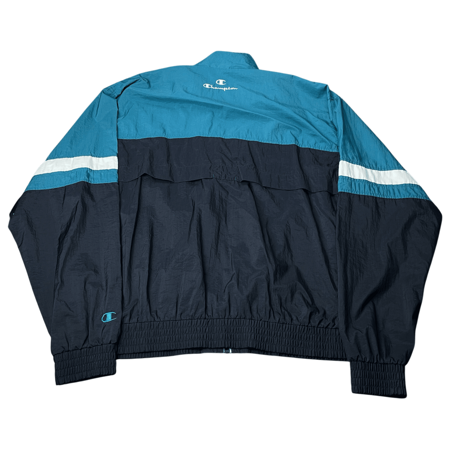 Vintage Champion Full-Zip Windbreaker Jacket - Used/Worn
