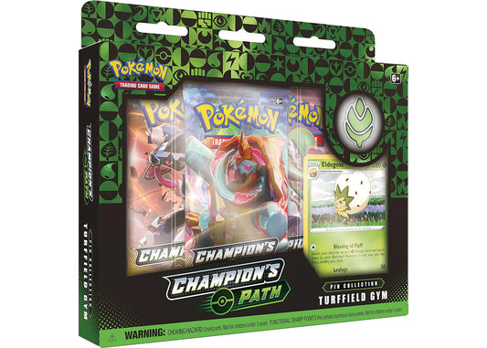 Pokemon Champion's Path Pin Collection Turrfield Gym Pokémon TCG Sword and Shield