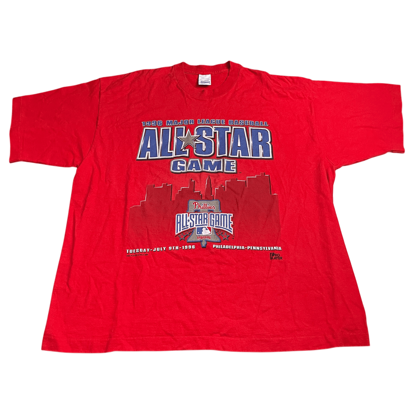 Vintage 1996 MLB Phillies All-Star Game T-Shirt - Used