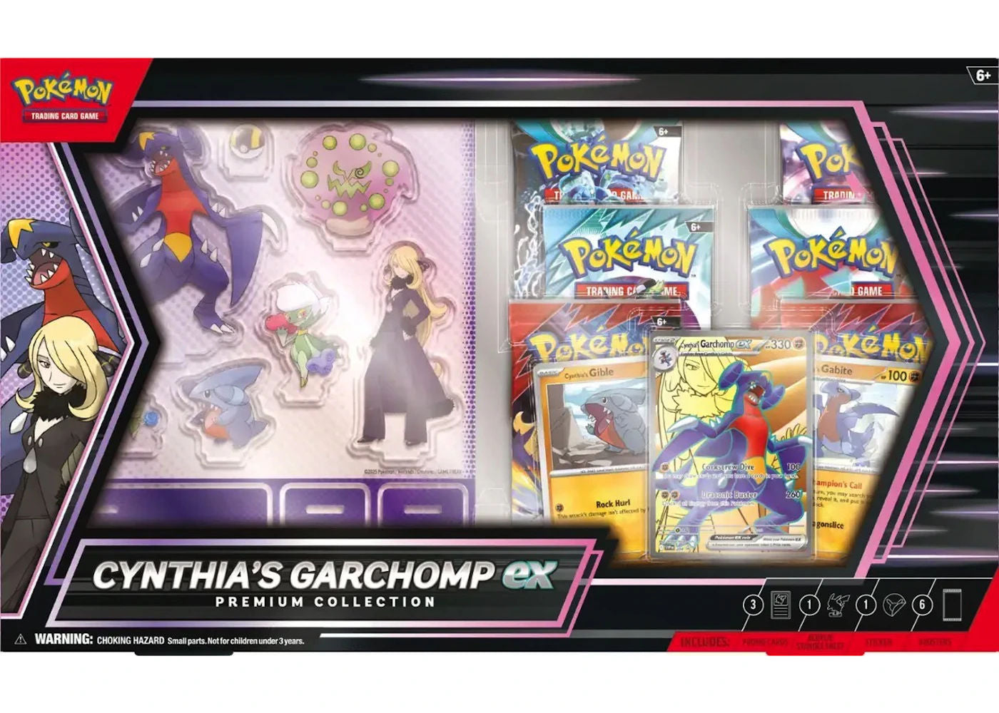 Pokemon Cynthia's Garchomp ex Premium Collection Box 2025 Pokémon Scarlet & Violet