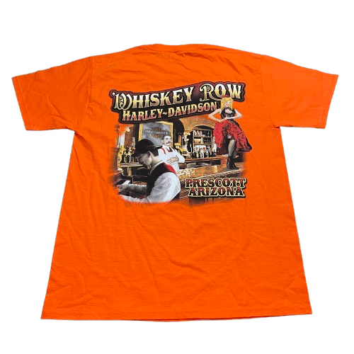 Harley-Davidson Whiskey Row Y2K T-Shirt - Used