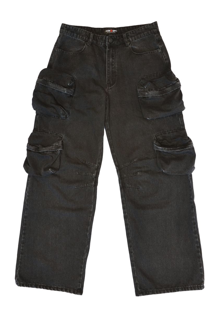 Concept "Rave" Black Wash Jeans