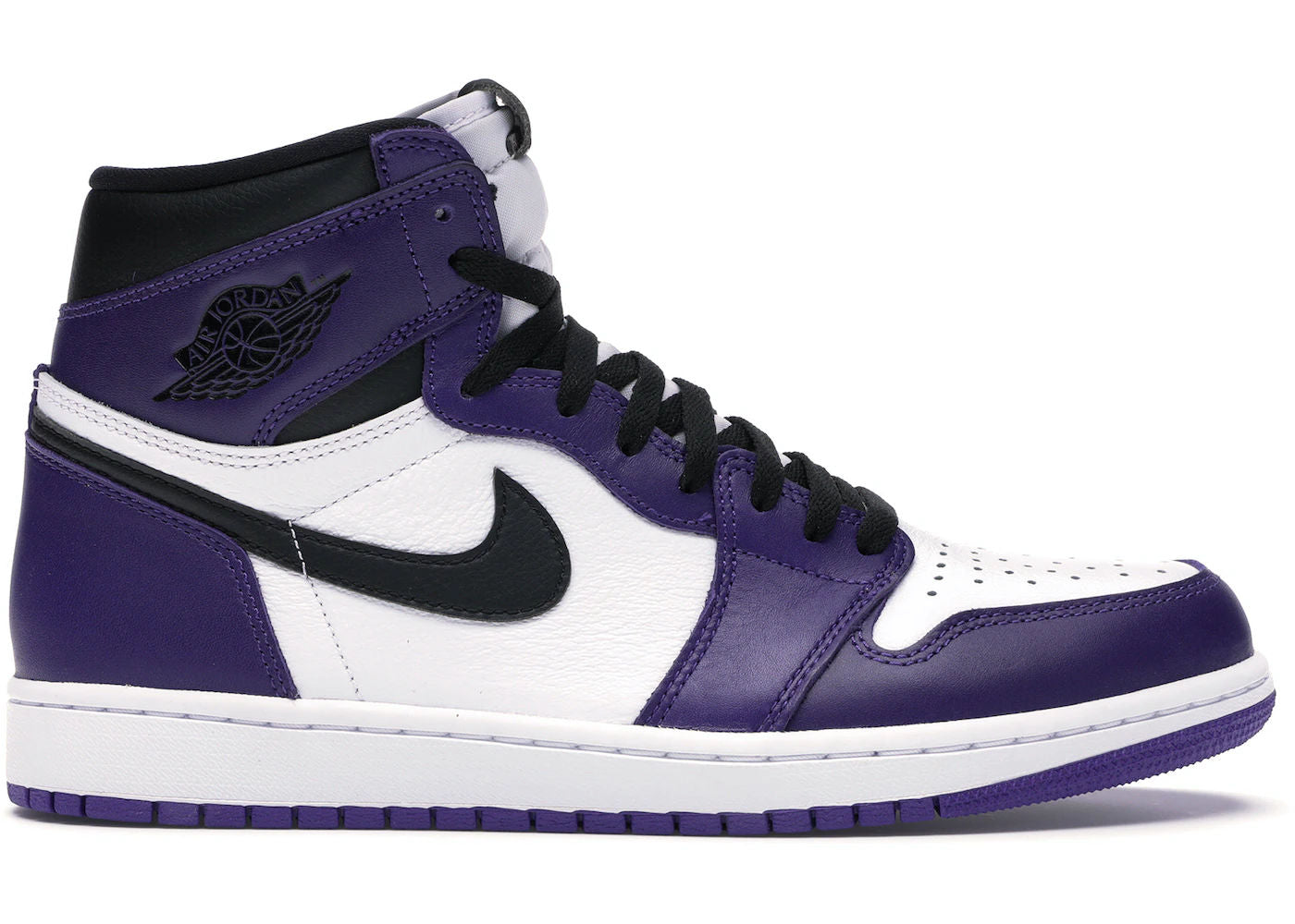 Jordan 1 Retro High Court Purple White - Used