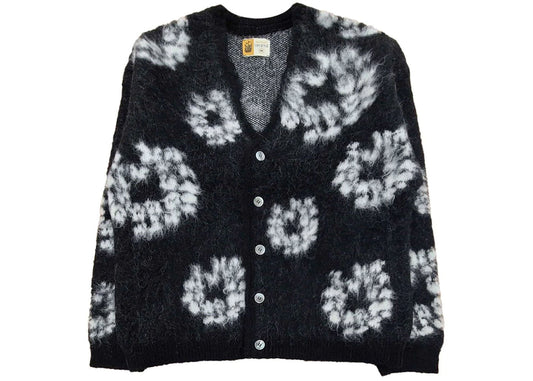 Saint Mxxxxxx x Denim Tears CT Wrth MH Cardigan Black - Used