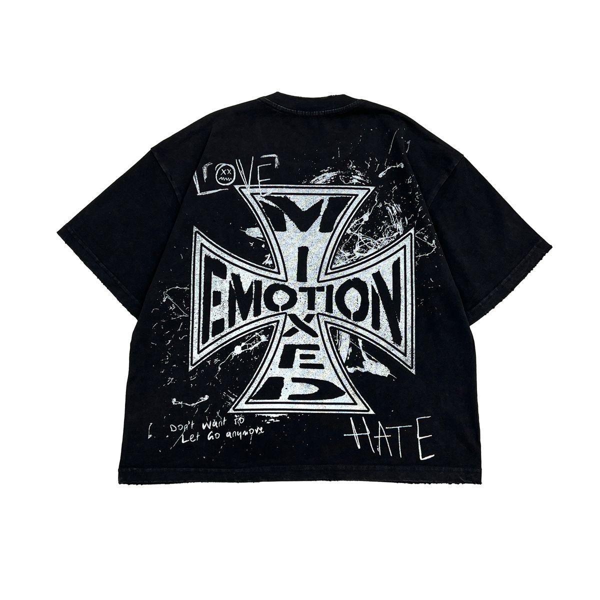 Mixed Emotions Black “Chaos” Tee