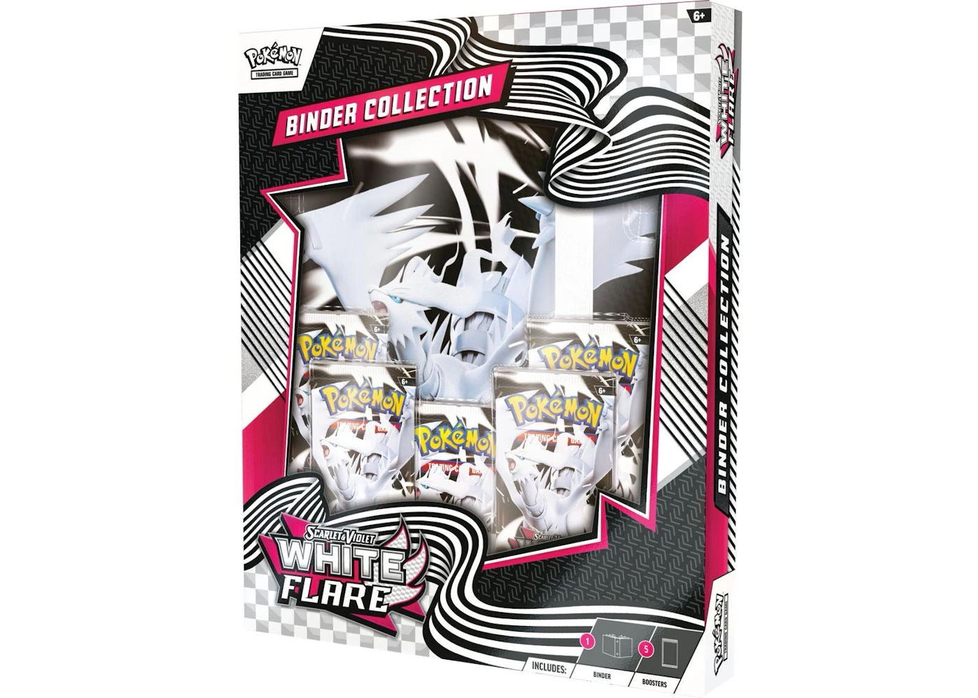 Pokemon White Flare Binder Collection Pokémon Scarlet & Violet