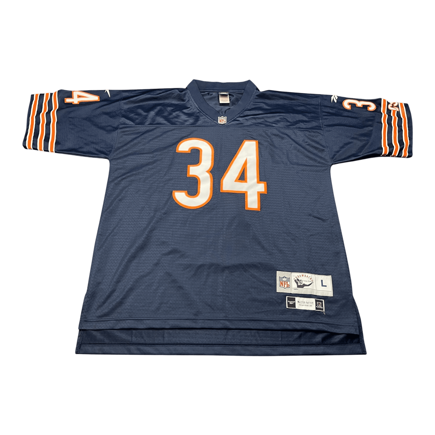 Vintage NFL Chicago Bears Walter Payton #34 Reebok Jersey - Used/Worn