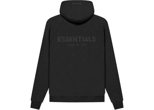 Fear of God Essentials Pull-Over Hoodie (SS21) Black/Stretch Limo