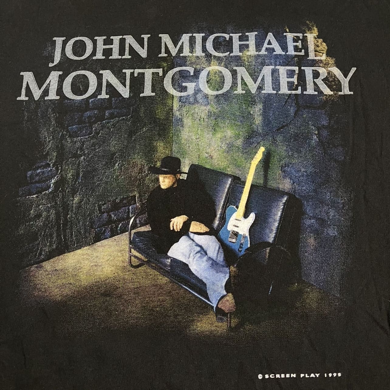 Vintage 1990s John Michael Montgomery Country Tour T-Shirt - Used