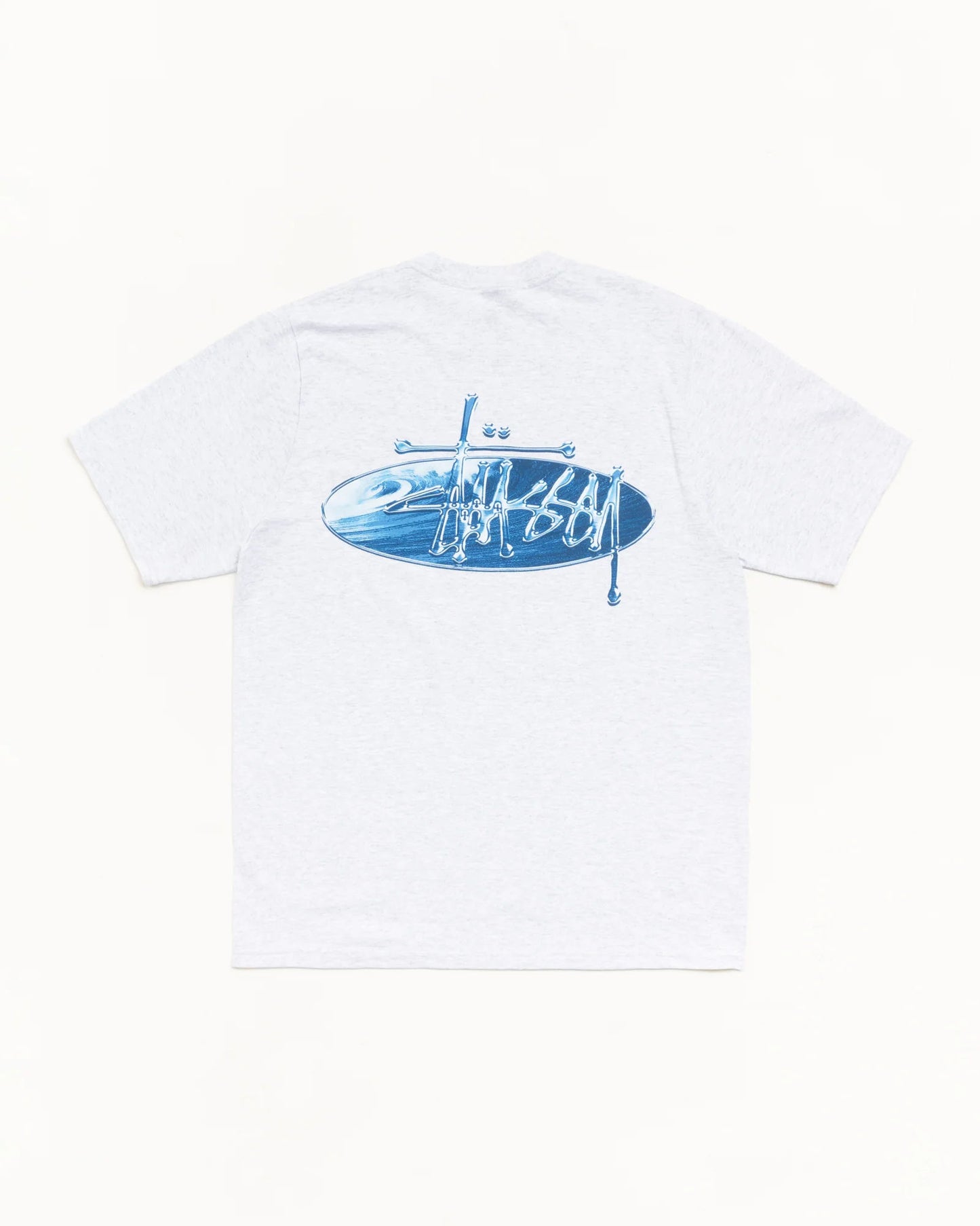 Stussy Wave Oval Tee (ASHH)