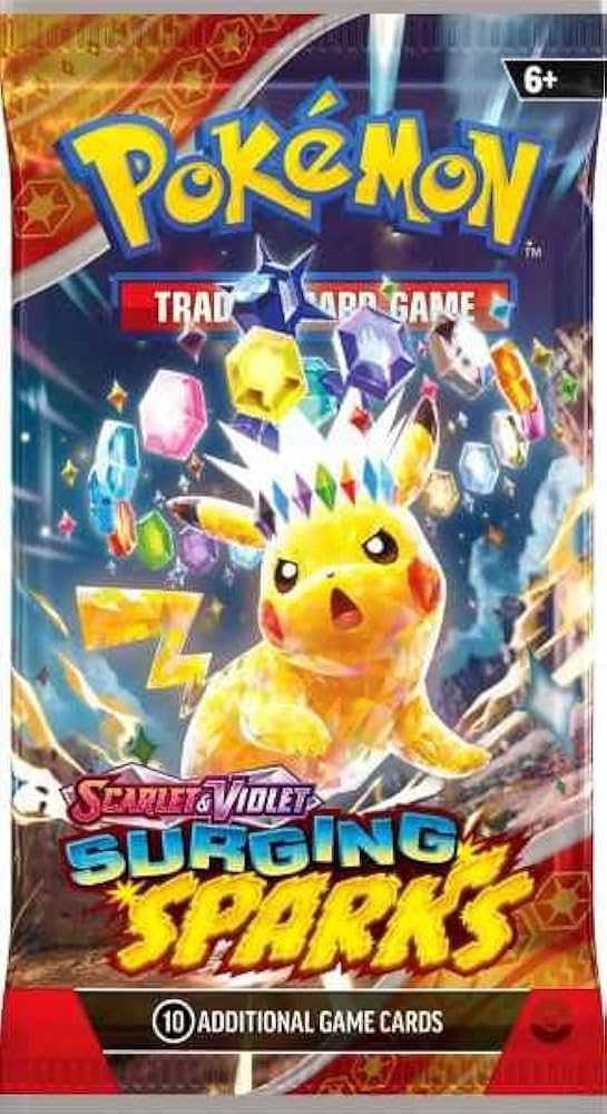 Pokemon Single Pack Surging Sparks