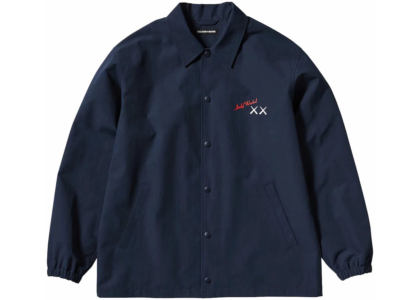 KAWS x Uniqlo Warhol Coach 476316 Jacket (Asia Sizing) Navy