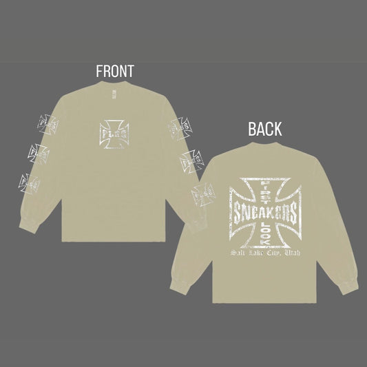 1st Look West Coast Long Sleeve Tee - Sandstone