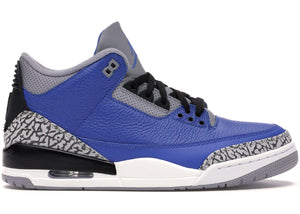 Jordan 3 Retro Varsity Royal Cement - Used/No Box