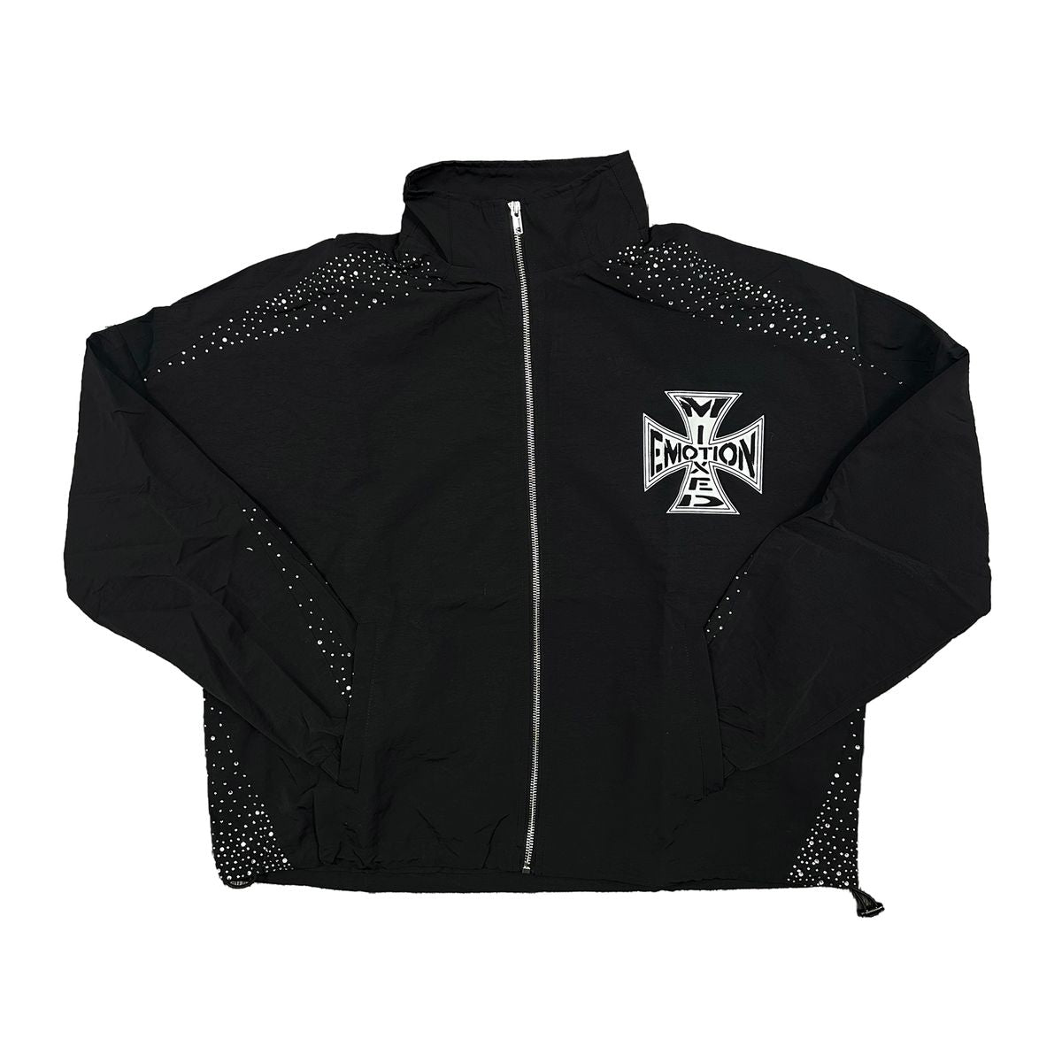 Mixed Emotions Black 'Classic' Nylon Jacket