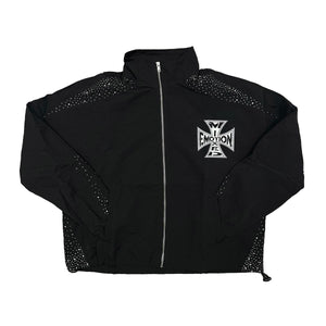 Mixed Emotions Black 'Classic' Nylon Jacket