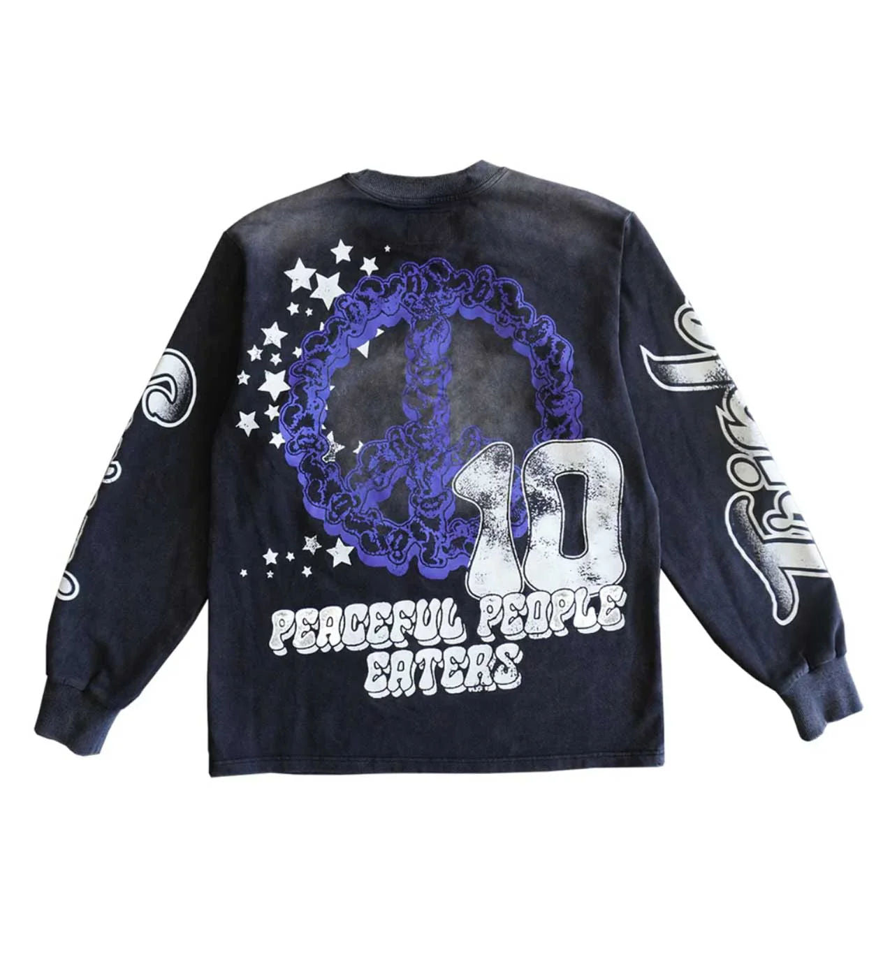 TRIPLE SEVENS ALL STAR LONG SLEEVE TEE BLACK