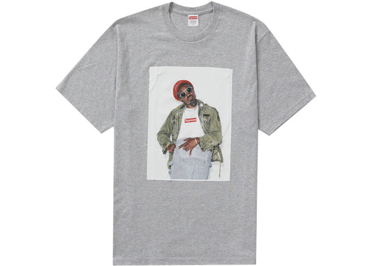 Supreme André 3000 Tee Heather Grey - Used
