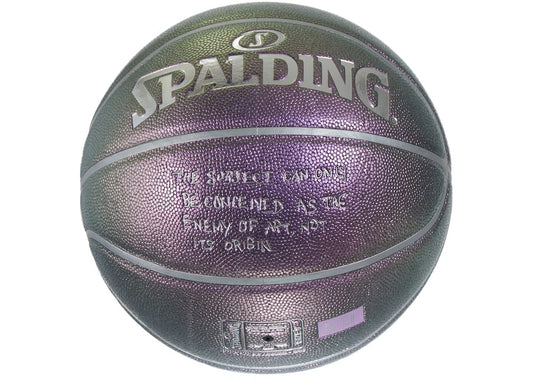 Supreme Bernadette Corporation Spalding Basketball Purple