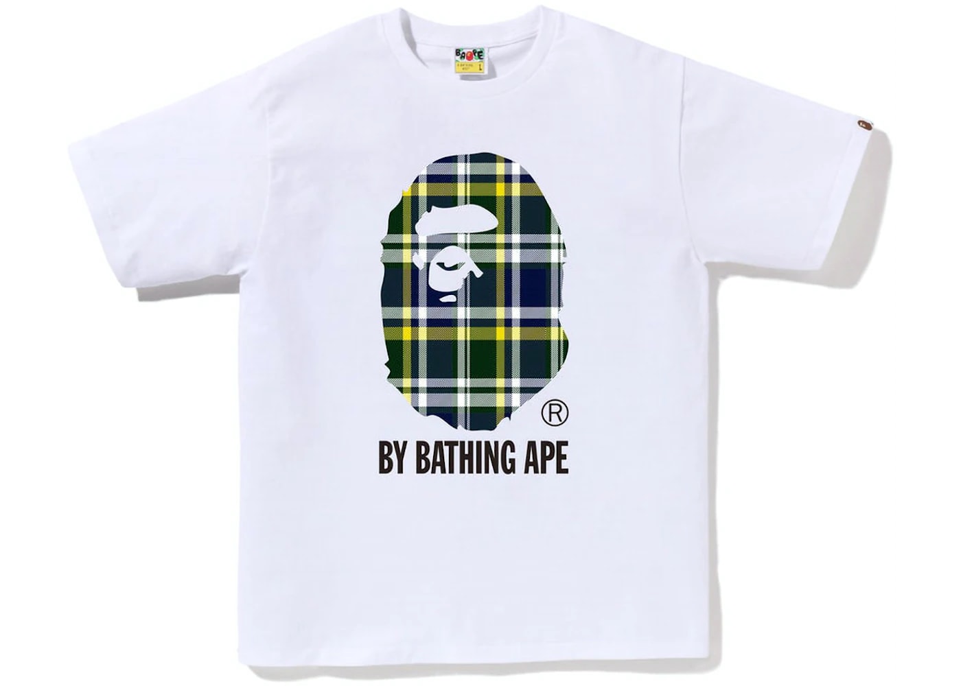 BAPE Check By Bathing Ape Tee (SS23) White Green